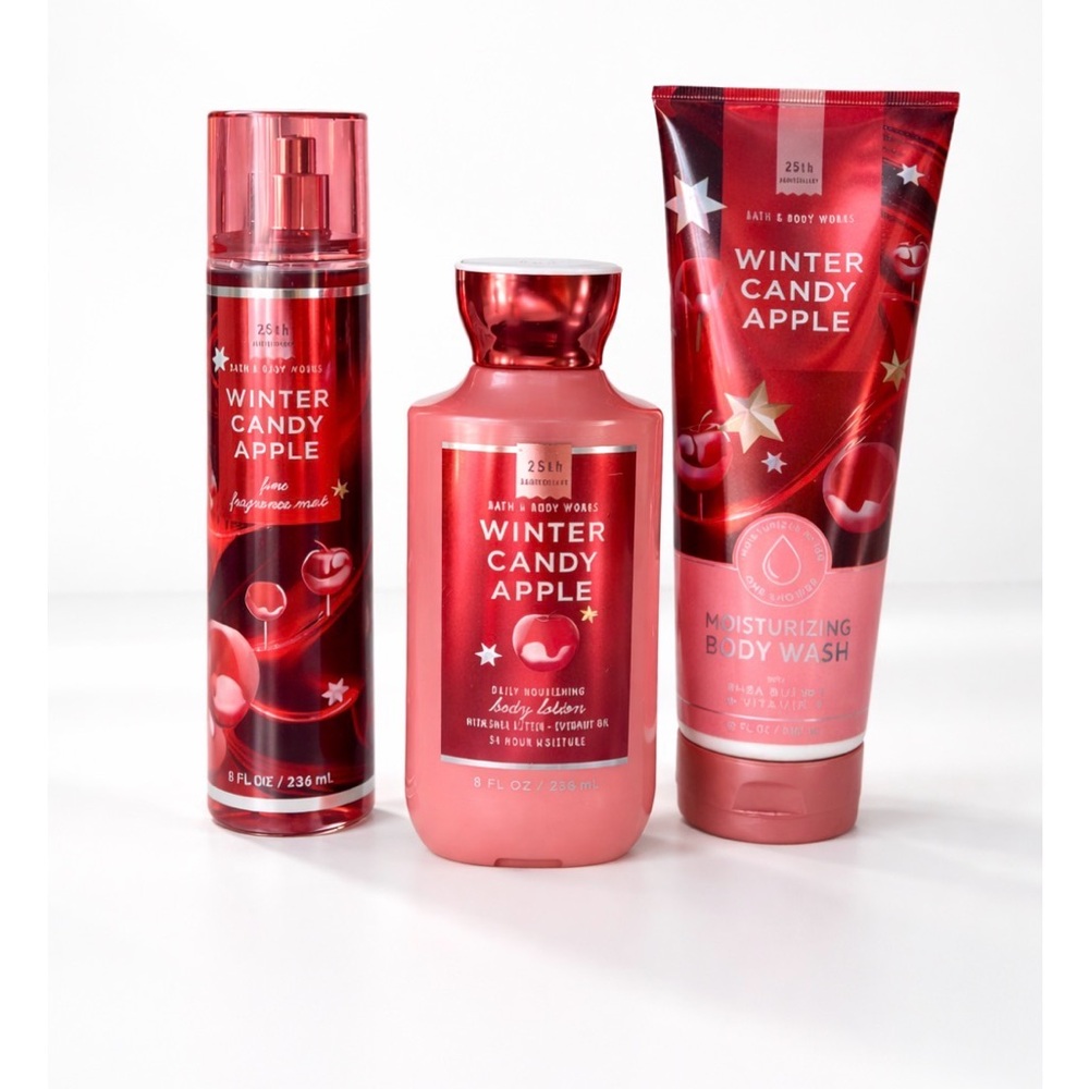 Bath & Body Works Winter Candy Apple Collection